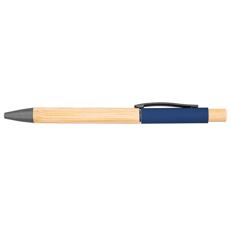 Picture of Bamboo Barrel Pen w/Gun Metal Clip