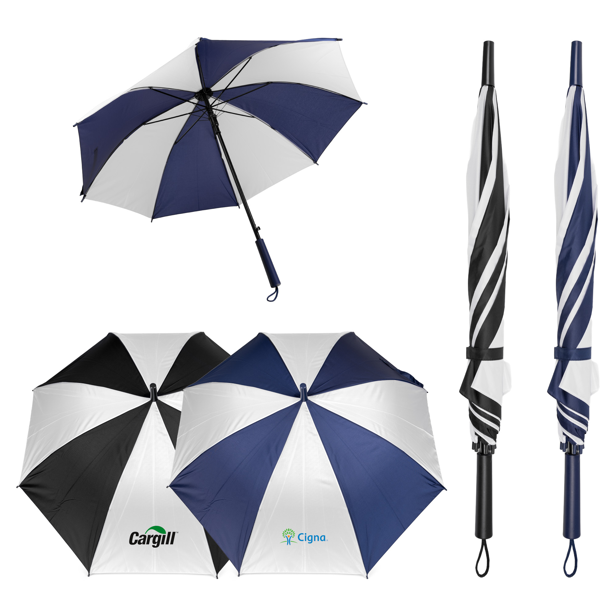 Picture of WeatherGuard Two-Tone Umbrella