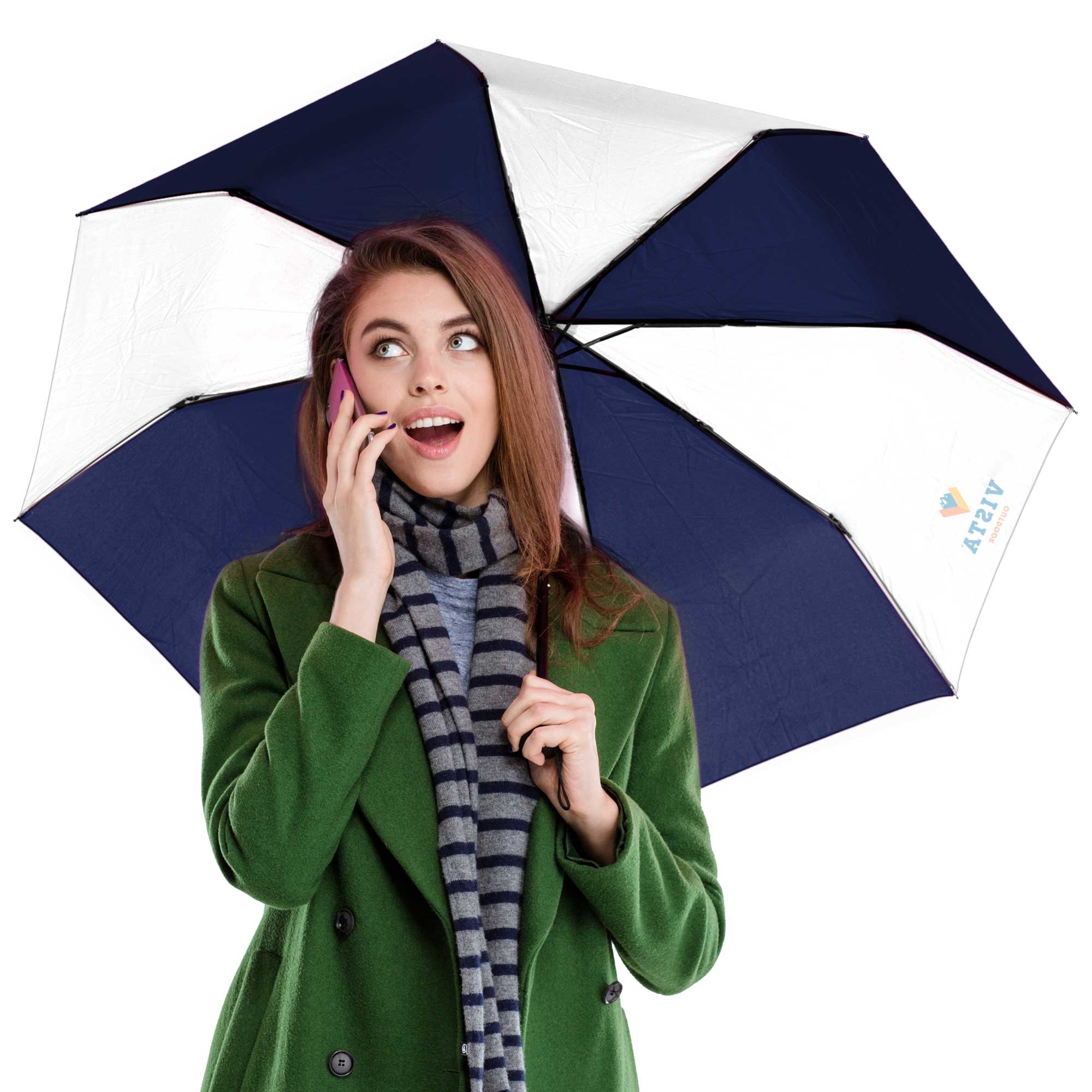 Picture of WeatherGuard Two-Tone Umbrella
