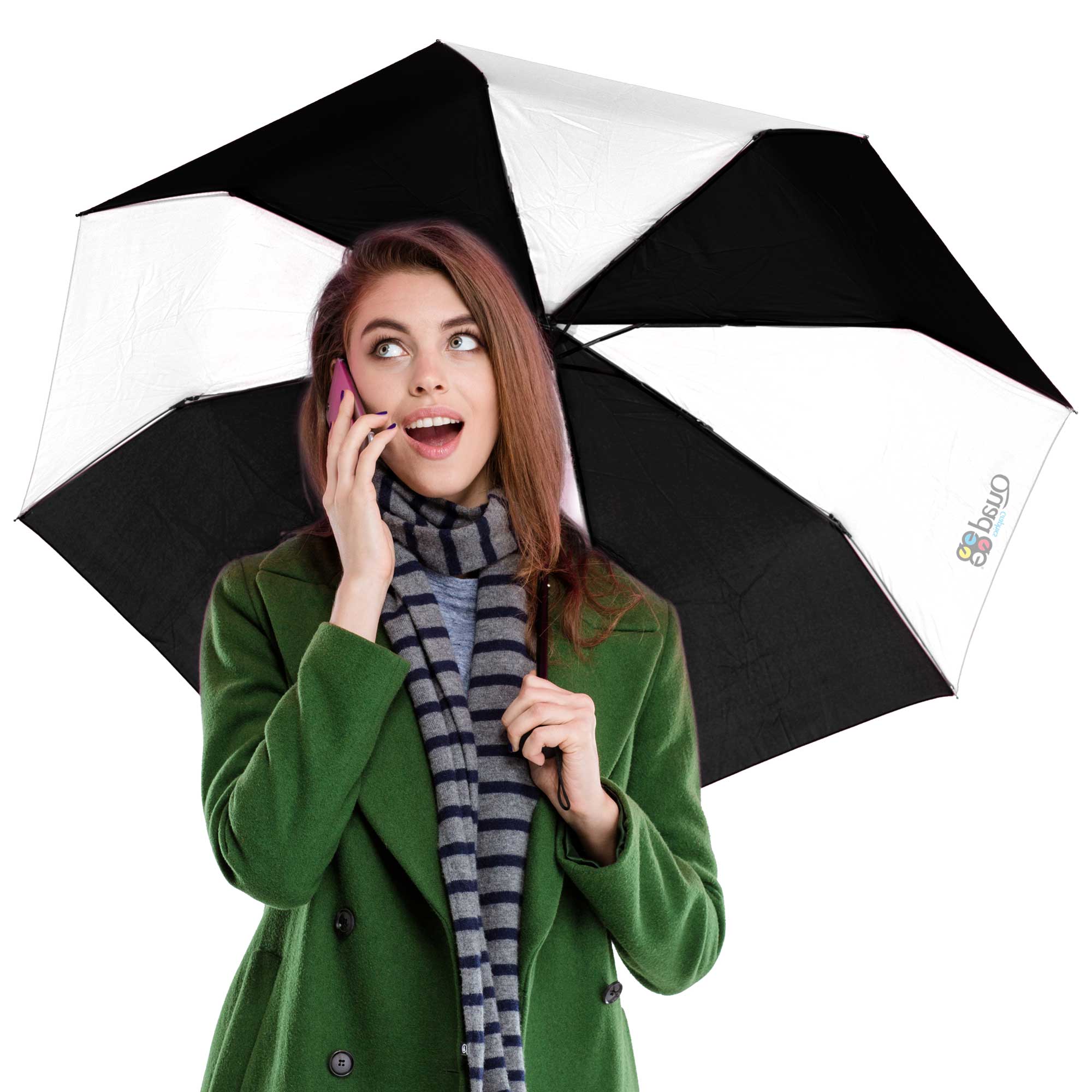 Picture of WeatherGuard Two-Tone Umbrella