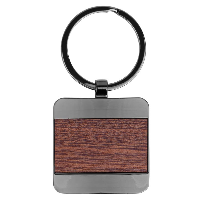 Picture of Bolton Square Wood Key Chain