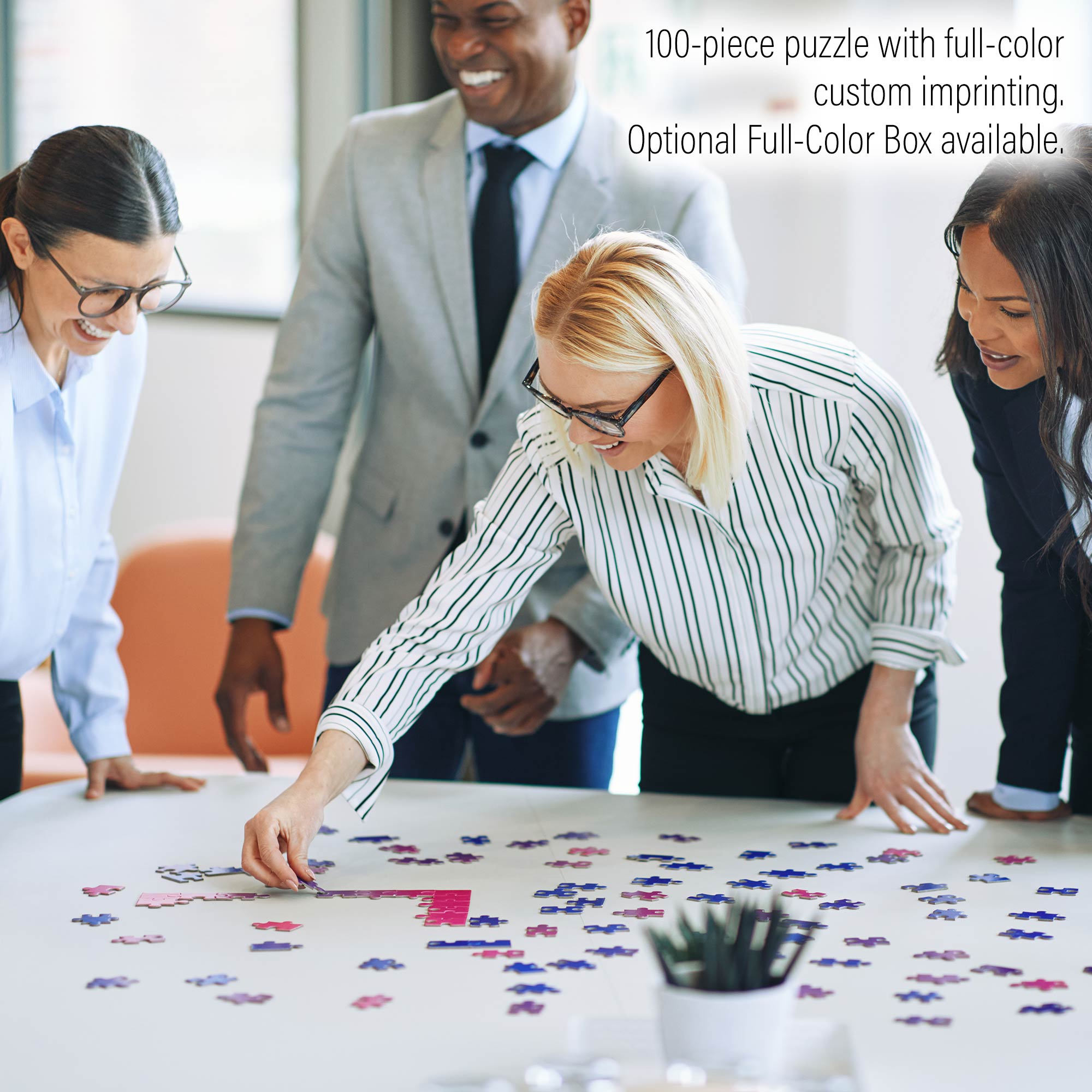 Picture of 100-Piece Custom Full-Color Jigsaw Puzzle