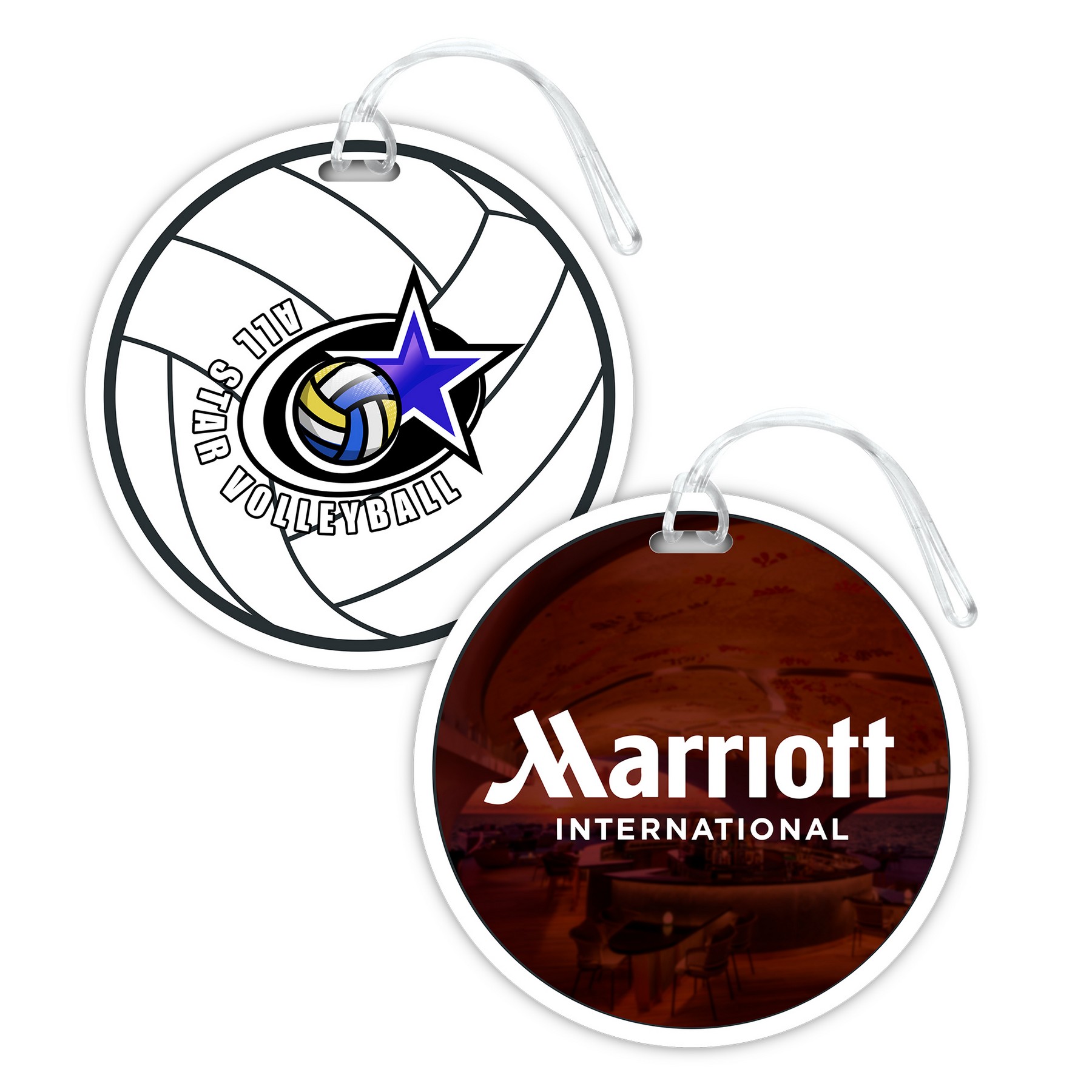 Picture of Custom Round Luggage Tag