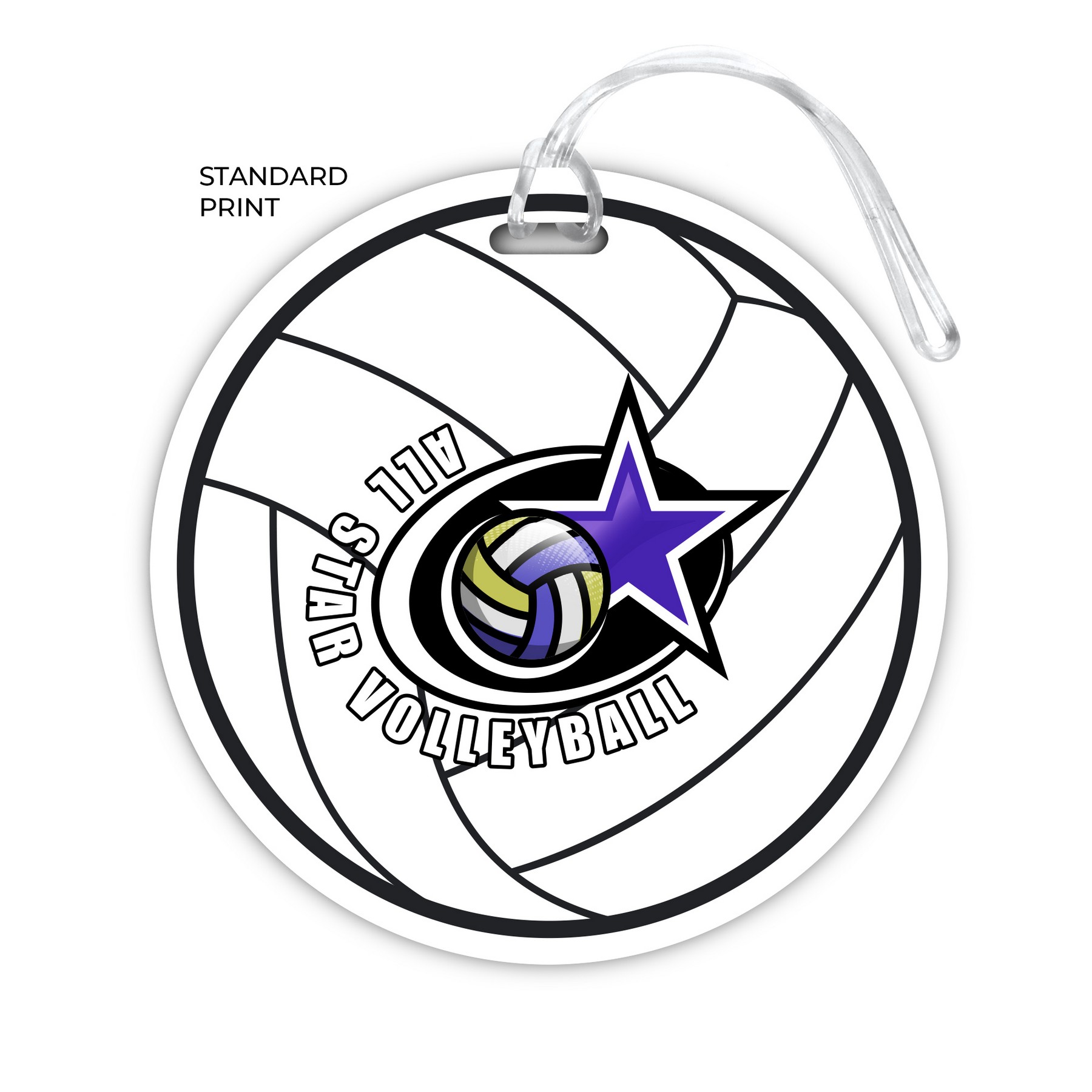 Picture of Custom Round Luggage Tag