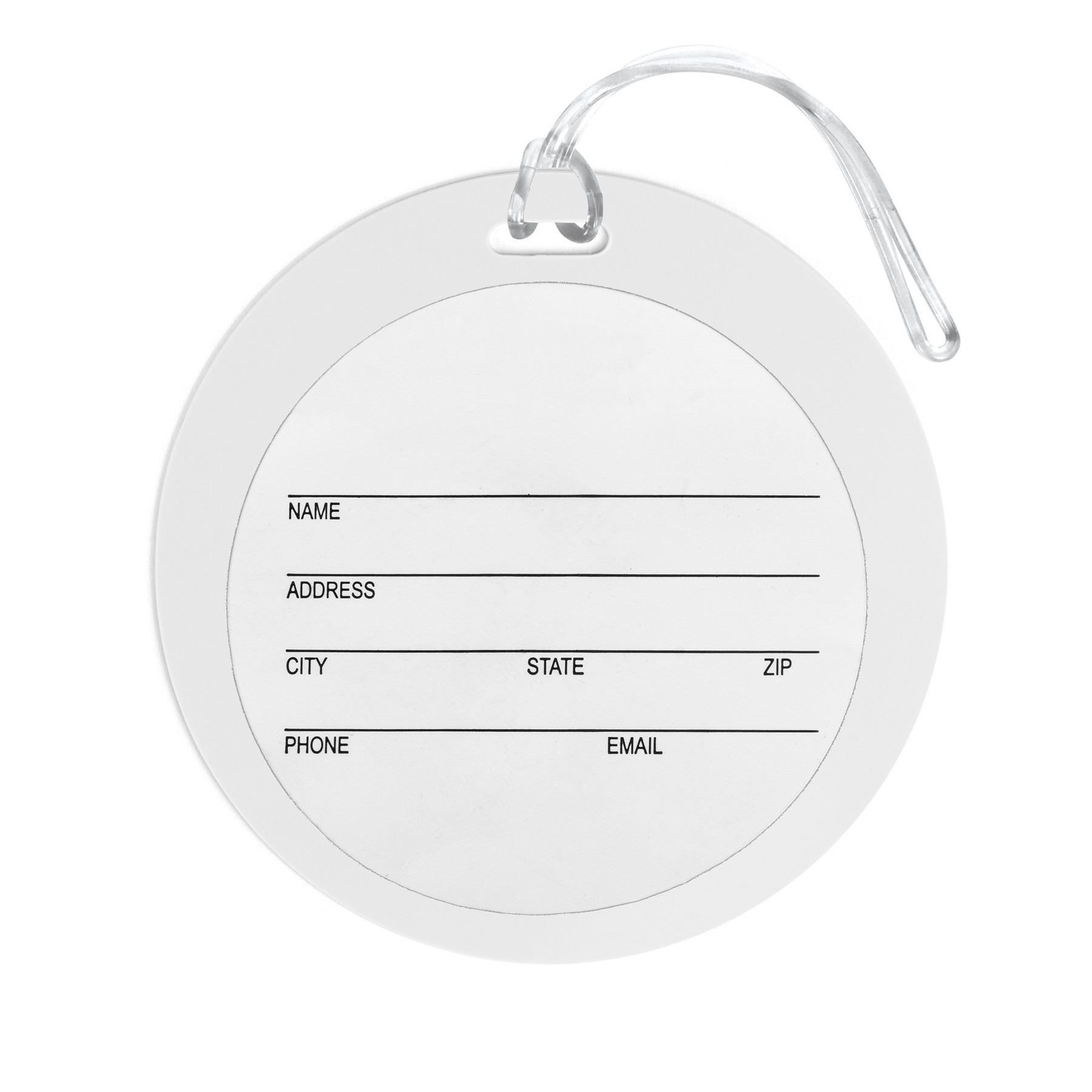 Picture of Custom Round Luggage Tag