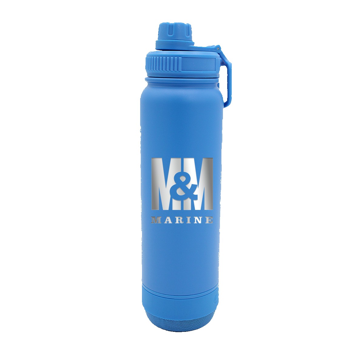 Picture of 24 oz. Recycled Stainless Speaker Bottle, Laser Engraved, Premium