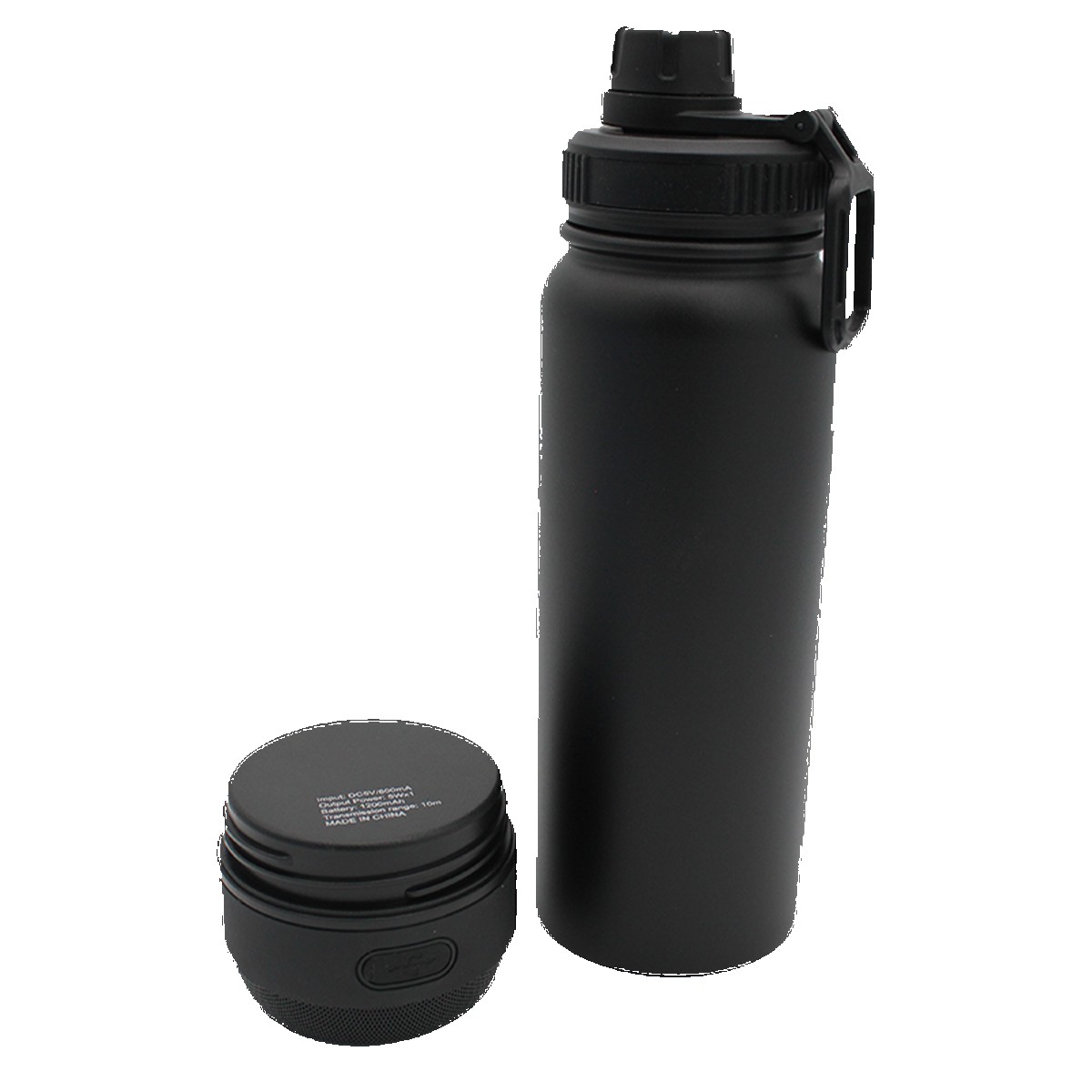 Picture of 24 oz. Recycled Stainless Speaker Bottle, Laser Engraved, Premium