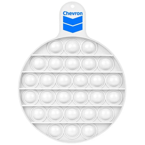 Picture of Round Fiddle Popper Silicone Sensory Toy