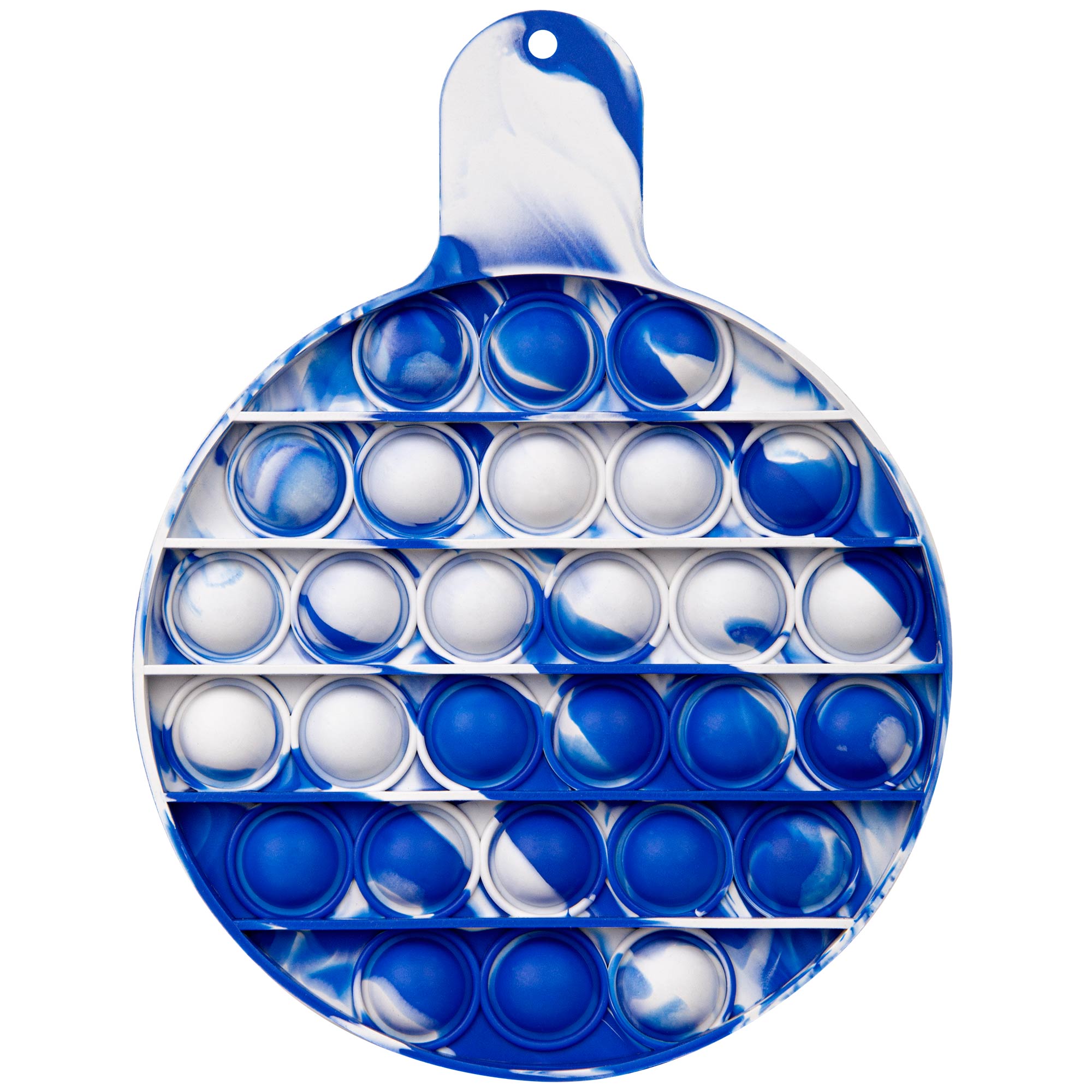 Picture of Round Fiddle Popper Silicone Sensory Toy
