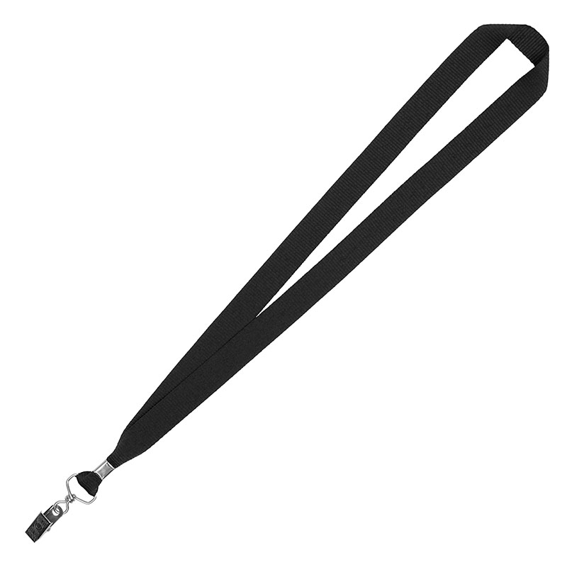 Picture of 3/4" Eco Friendly rPET Lanyard w/Bulldog Clip