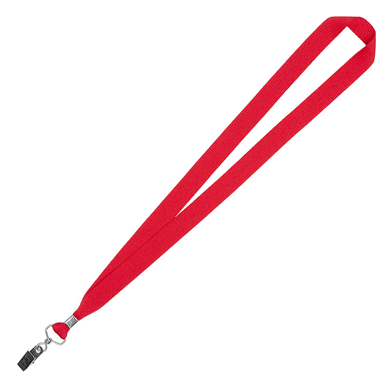 Picture of 3/4" Eco Friendly rPET Lanyard w/Bulldog Clip