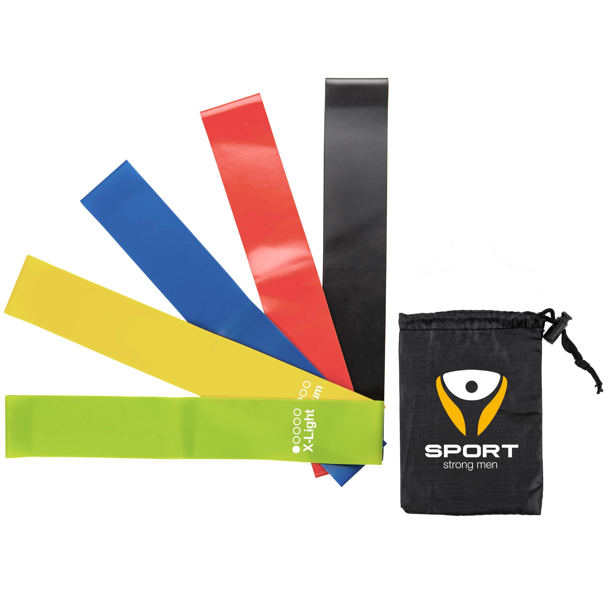 Picture of Yoga Resistance Bands w/Pouch