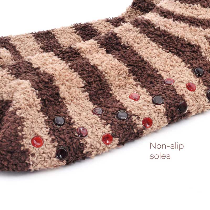 Picture of Soft Non-Slip Jacquard Grip Socks Long
