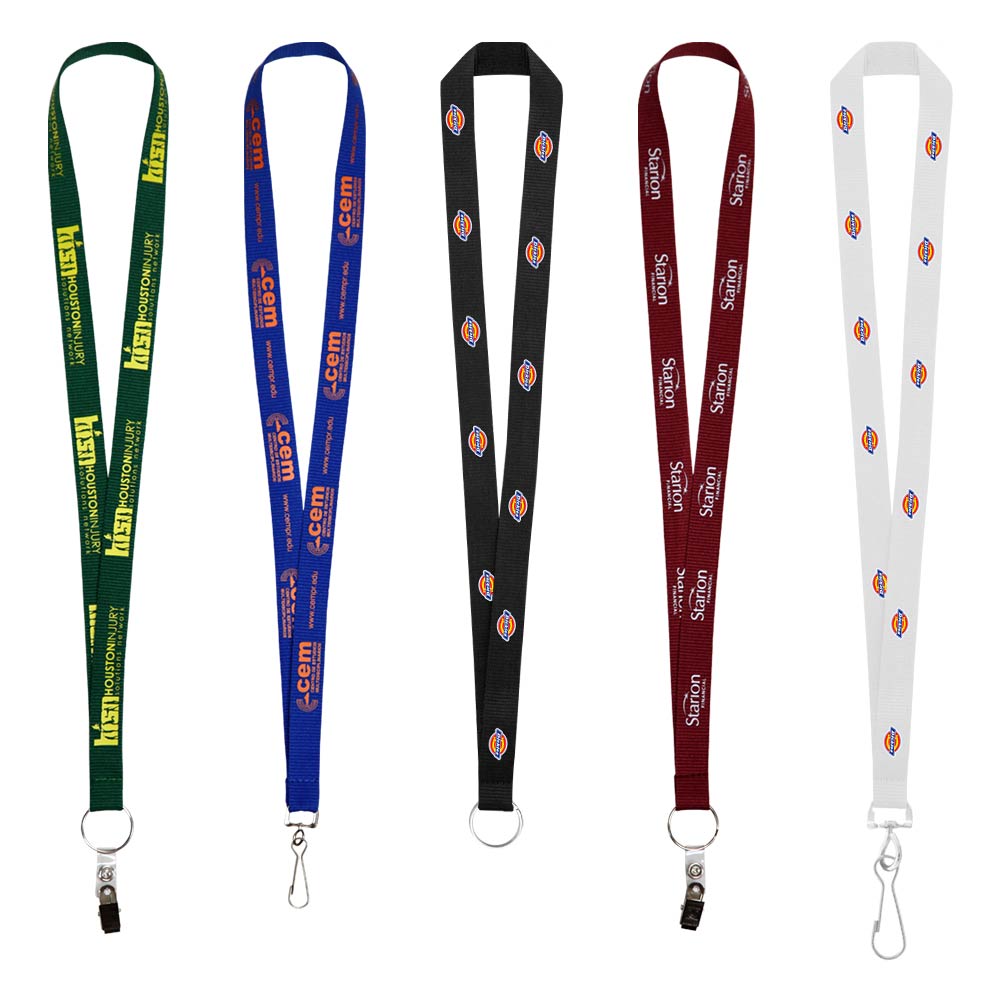 Picture of 3/4" Screen Printed Lanyard (QuickShip) 18-24 Days