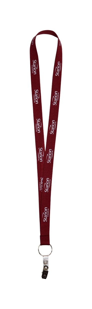 Picture of 3/4" Screen Printed Lanyard (QuickShip) 18-24 Days