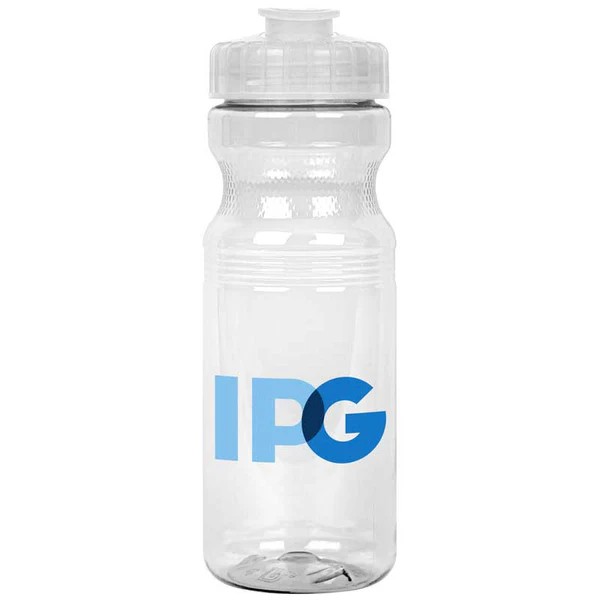 Picture of 24 Oz. Eco-Polyclear Bottle w/Flip-Top Lid
