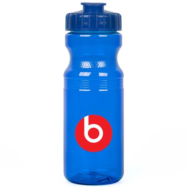 Picture of 24 Oz. Eco-Polyclear Bottle w/Flip-Top Lid