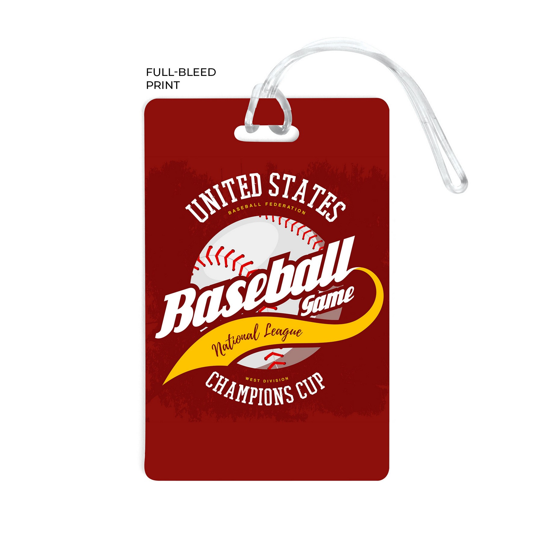 Picture of Imprinted Mini Luggage Tag
