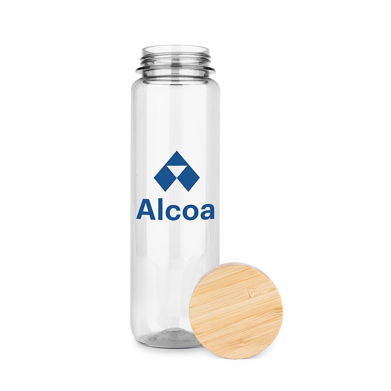 Picture of 34 Oz. EcoPure Bottle w/Bamboo Lid
