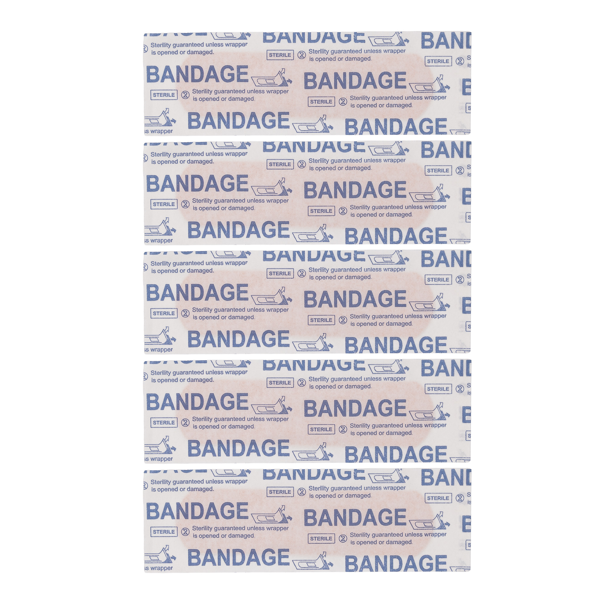 Picture of 5pc Bandage Kit in Pocket-Size Hard Case