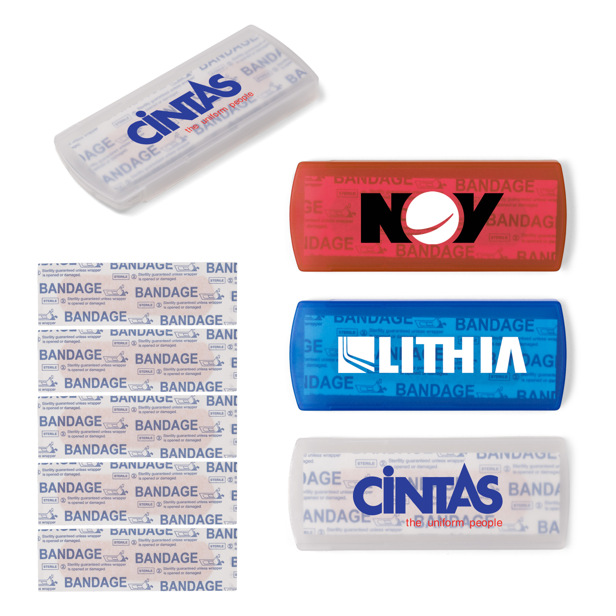 Picture of 5pc Bandage Kit in Pocket-Size Hard Case