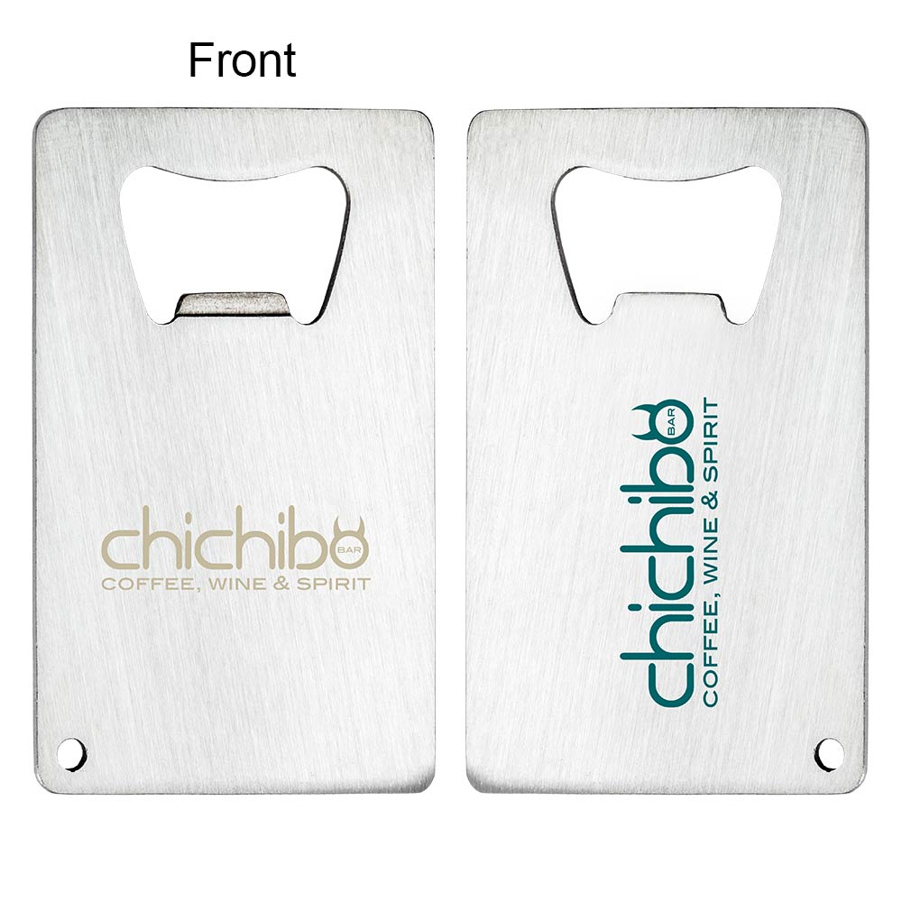 Picture of Stainless Credit Card Bottle Opener