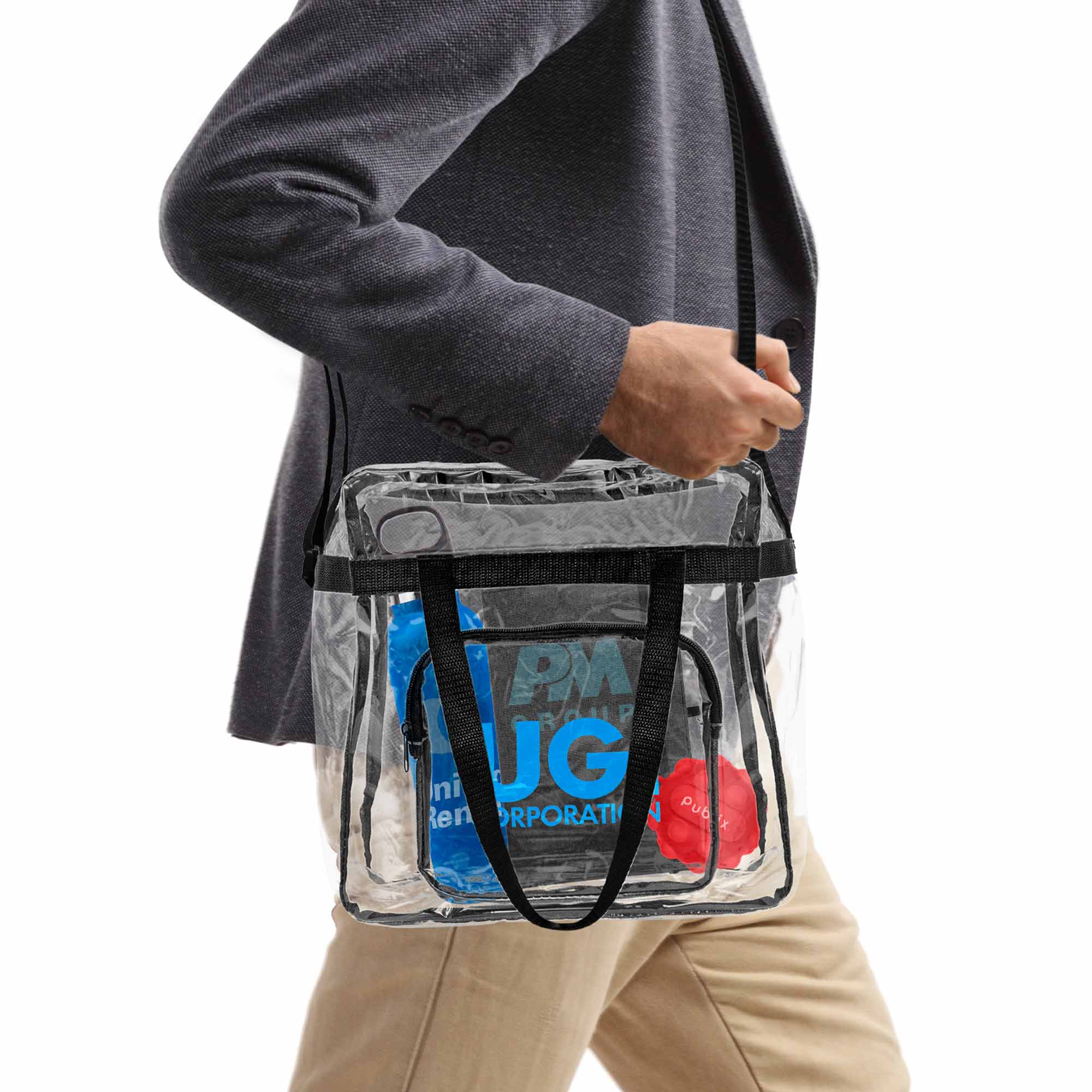 Picture of The Everything Clear Vinyl Tote Bag