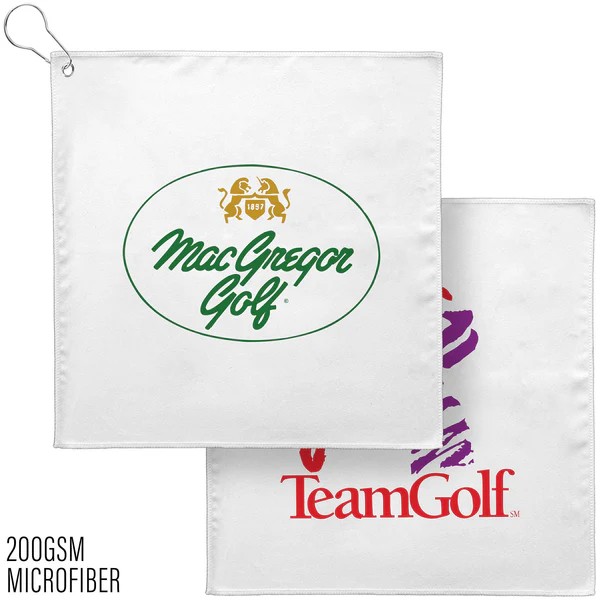 Picture of Golf Towel w/Grommet - 200GSM (12" x 12")