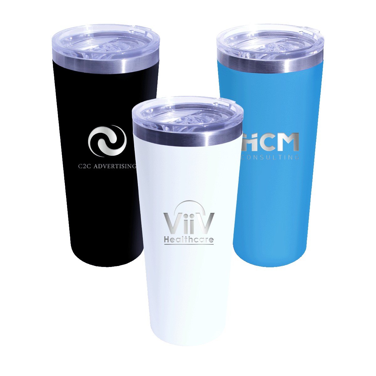 Picture of 22 Oz. Memphis Tumbler w/Slide Lid, Laser, Premium