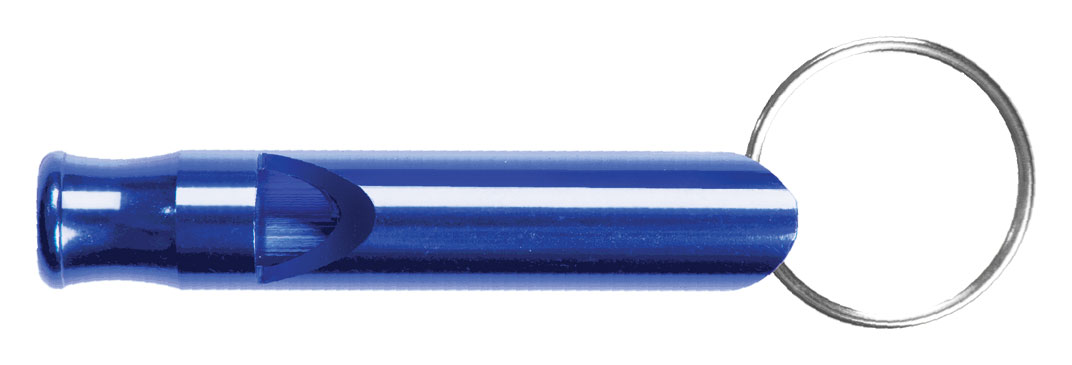Picture of Aluminum Metal Whistle Key Chain