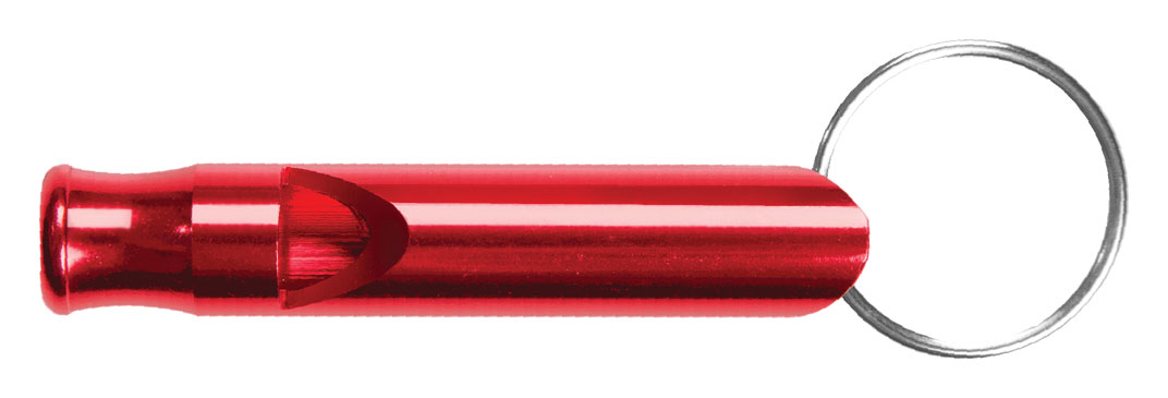 Picture of Aluminum Metal Whistle Key Chain