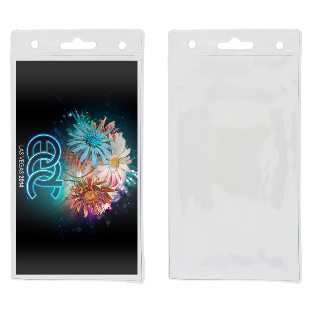Picture of Blank Clear ID/Badge Holder (4.25"x8")