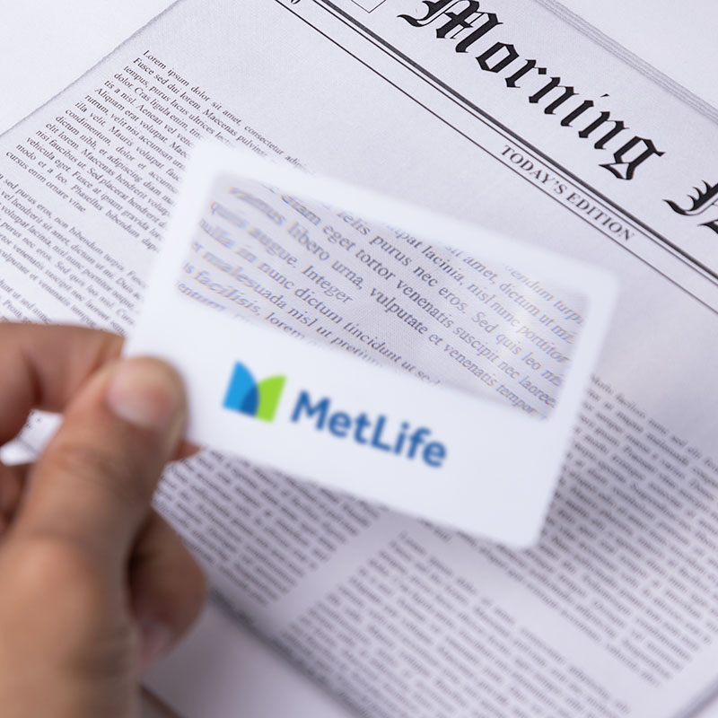 Picture of Portable Magnifier Wallet Card
