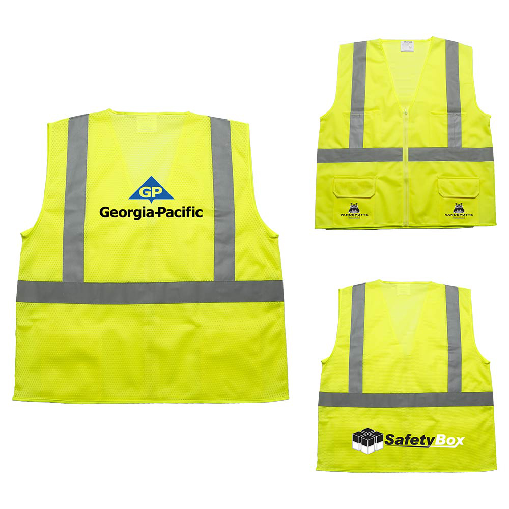 Picture of ANSI 2 Safety Vest w/Pockets