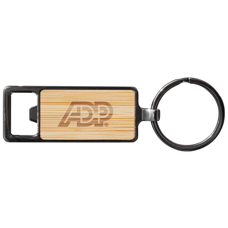 Picture of Bamboo Key Chain Bottle Opener