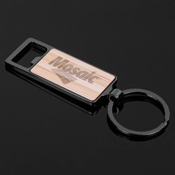 Picture of Bamboo Key Chain Bottle Opener