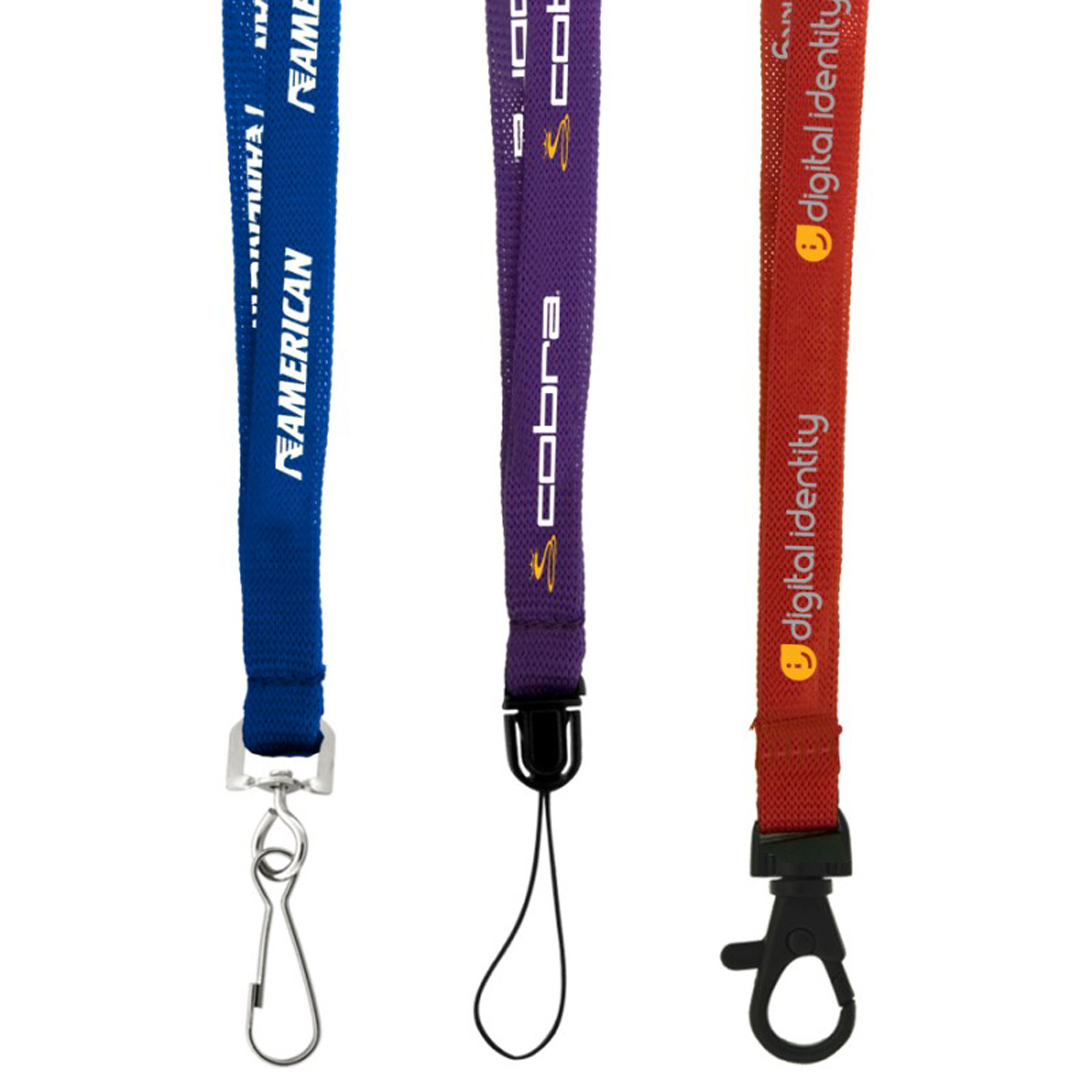 Picture of 3/8" Euro Soft Lanyard (QuickShip) 18-24 Days