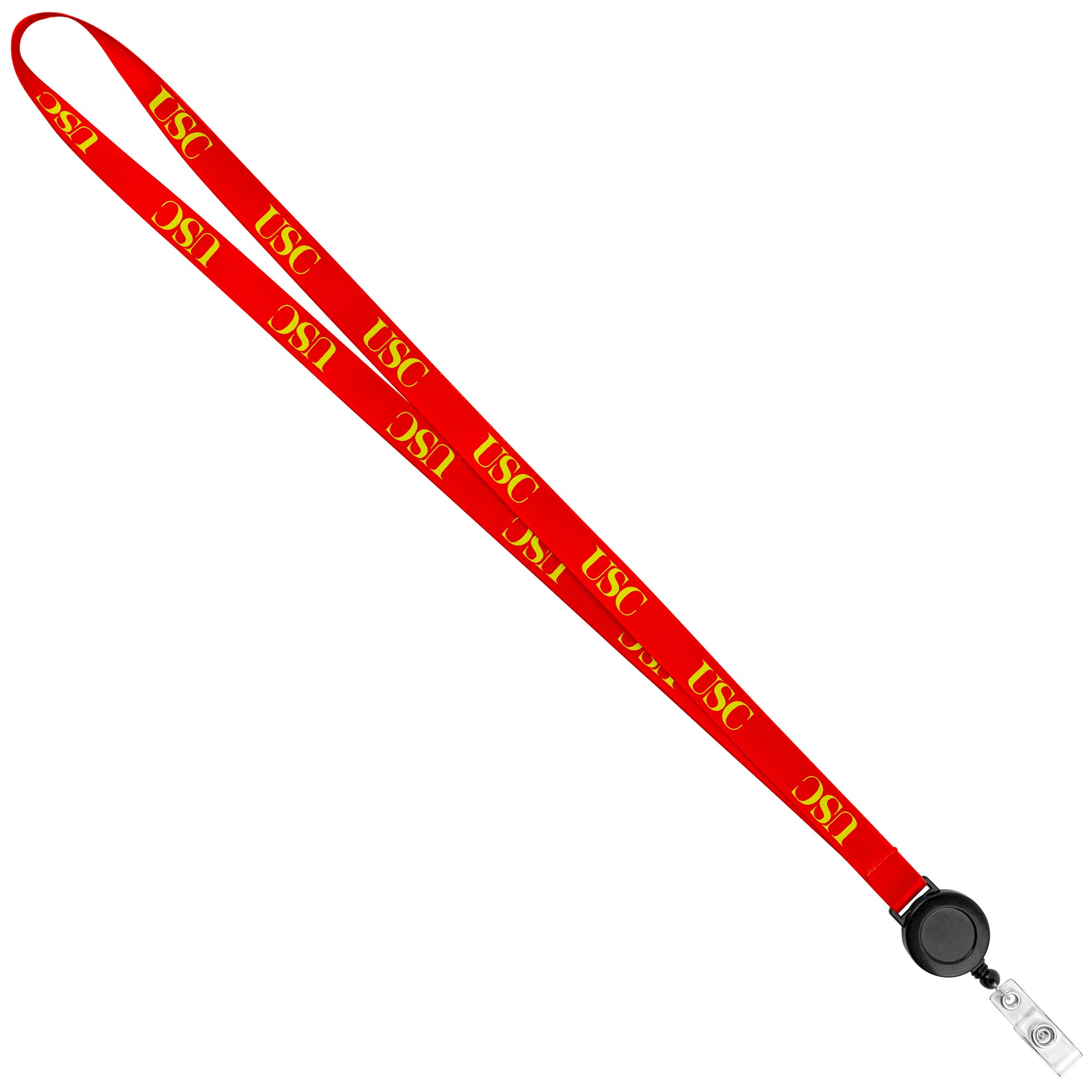Picture of 5/8" Sublimation Lanyard w/ Retractable Badge Holder (QuickShip) 18-24 Days