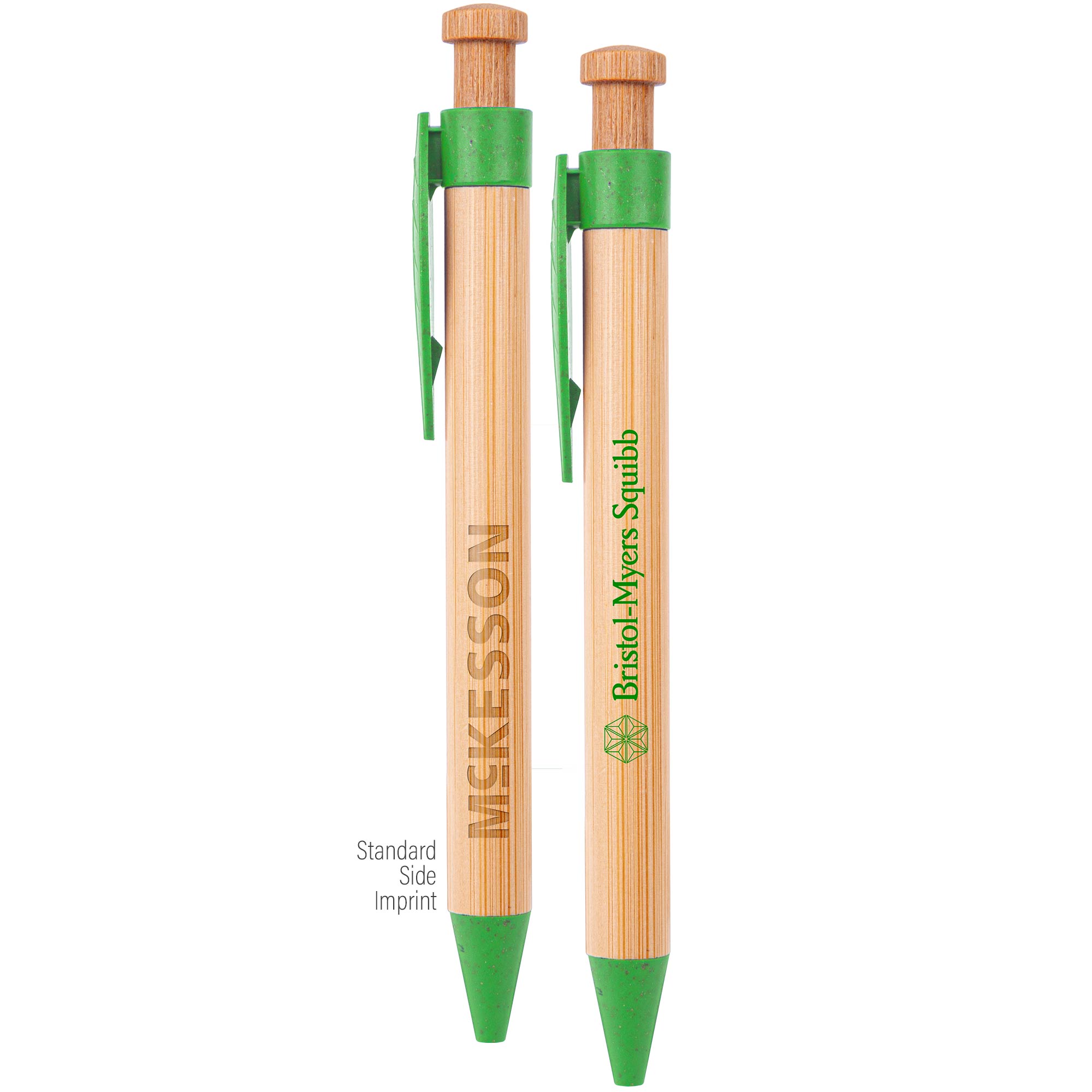 Picture of The Camden Bamboo Retractable Wheat Straw Eco-Pen