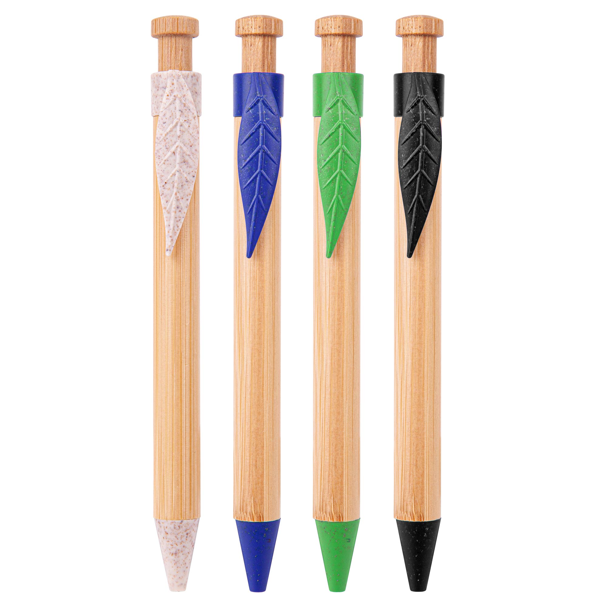 Picture of The Camden Bamboo Retractable Wheat Straw Eco-Pen