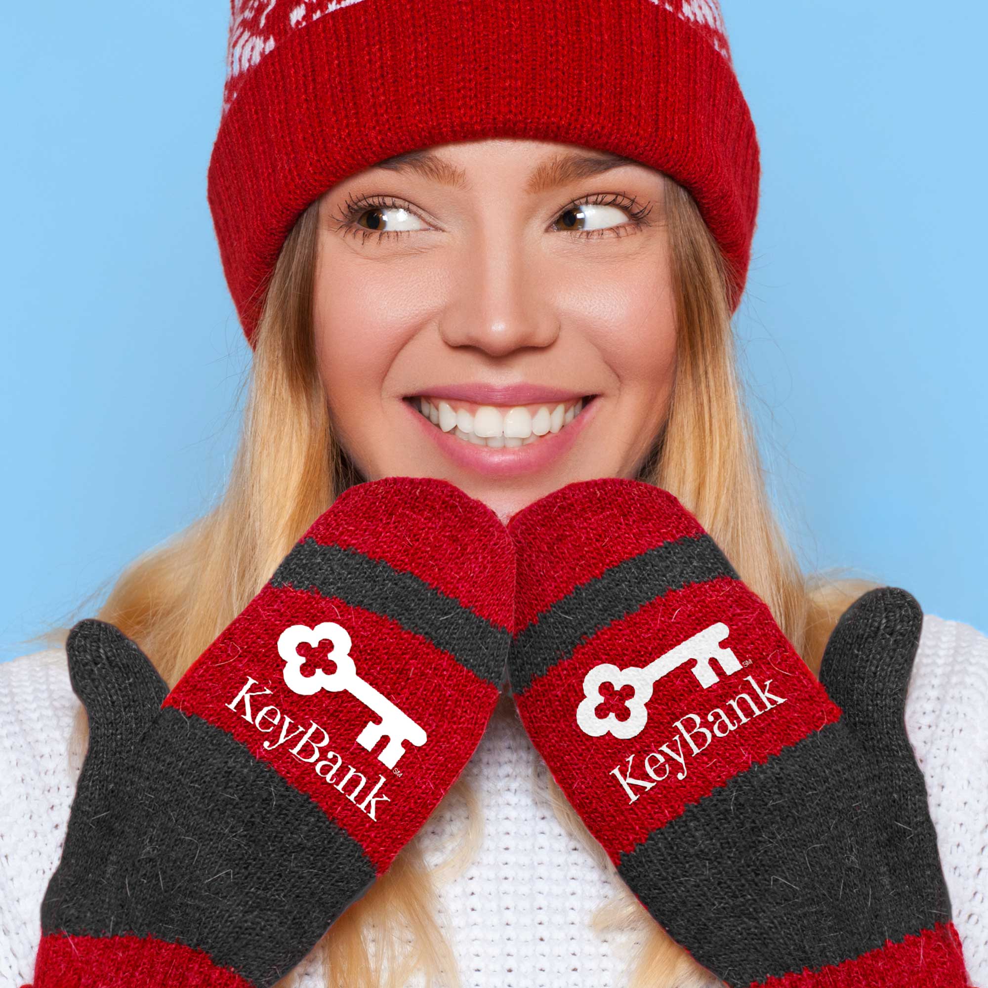Picture of Jacquard Custom Color Mittens (5-6 Weeks Air)