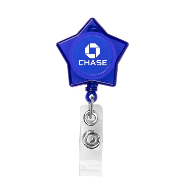 Picture of Star-Shaped Retractable Badge Holder