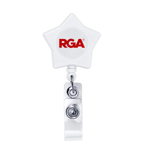 Picture of Star-Shaped Retractable Badge Holder