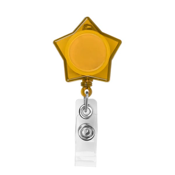 Picture of Star-Shaped Retractable Badge Holder