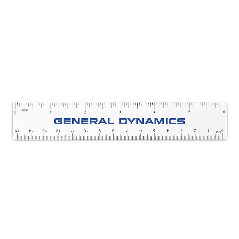 Picture of 6" Crystal Clear Ruler