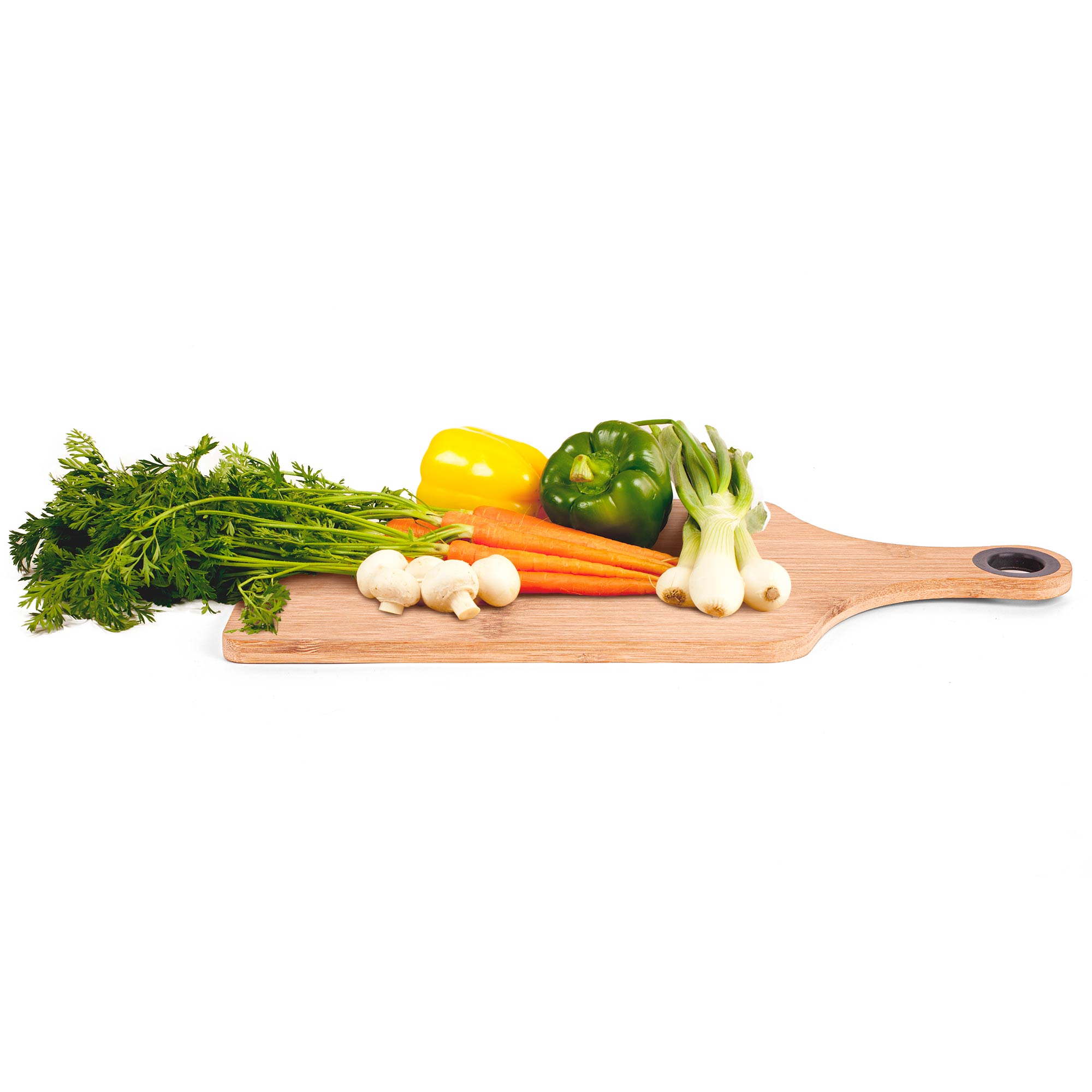 Picture of The Genoa 14'' Bamboo Cutting Board w/Handle
