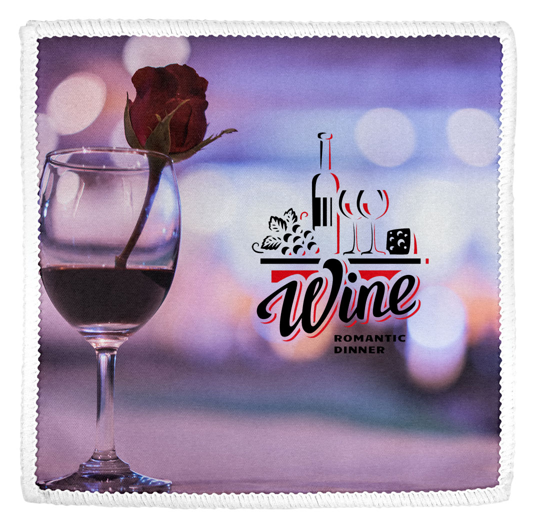 Picture of 8" x 8" Microfiber Cloth - 400GSM (QuickShip - 21-26 Days)