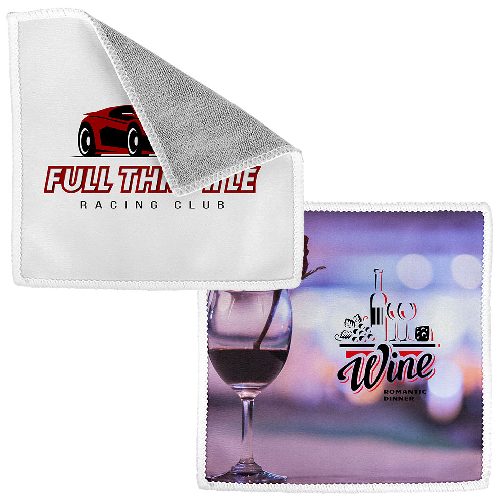 Picture of 8" x 8" Microfiber Cloth - 400GSM (QuickShip - 21-26 Days)