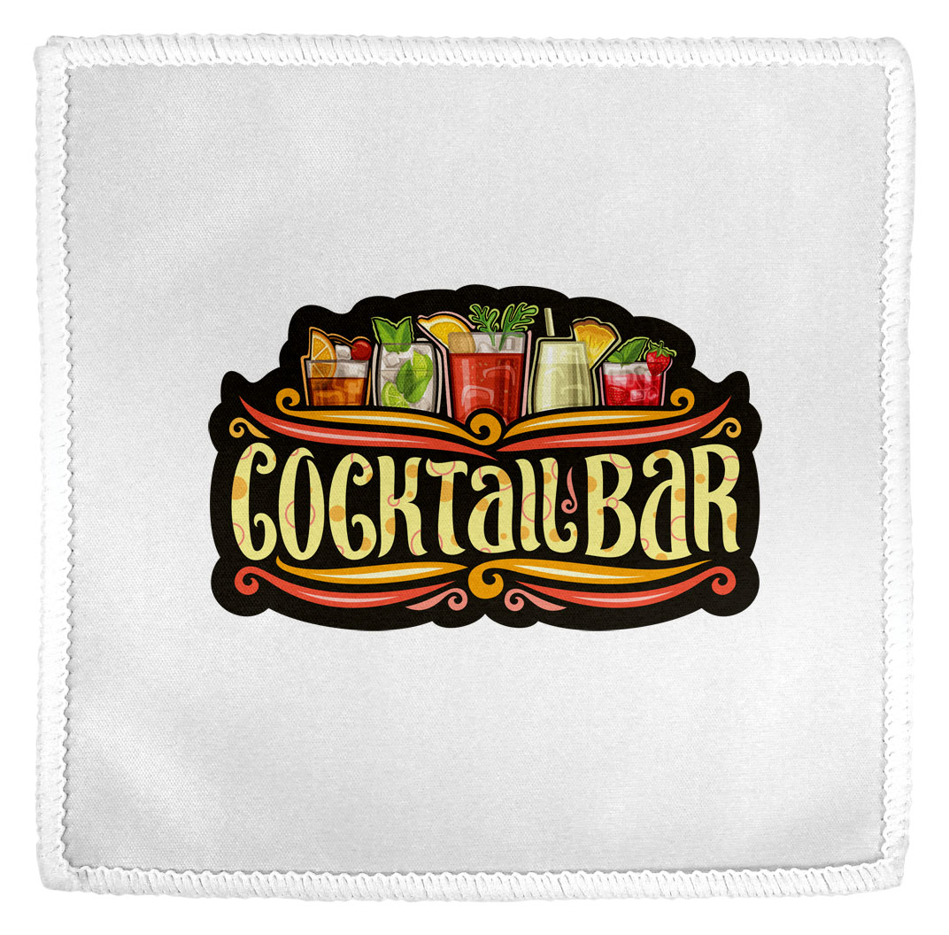 Picture of 8" x 8" Microfiber Cloth - 400GSM (QuickShip - 21-26 Days)