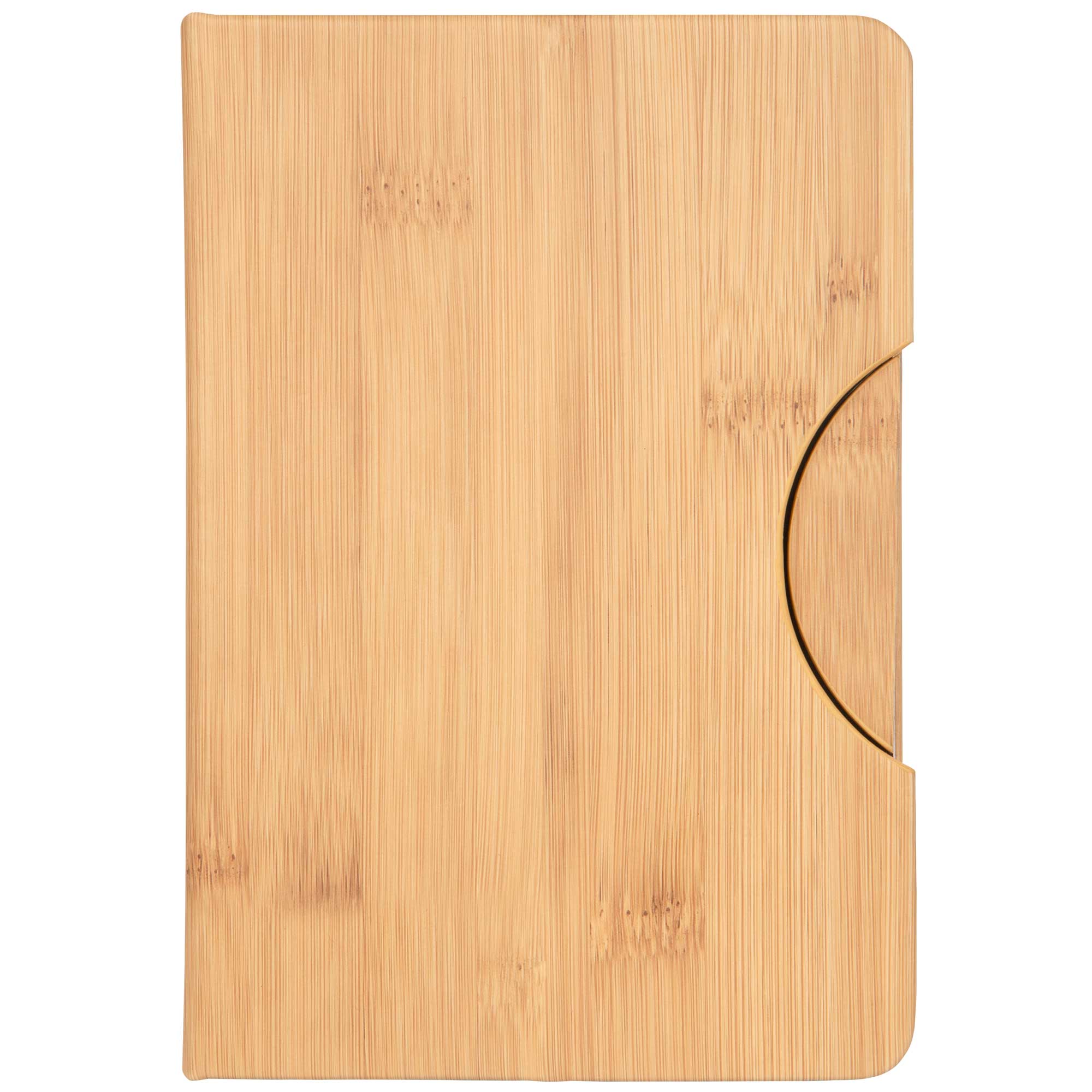 Picture of Maui Faux Bamboo Journal w/Phone Holder (5"x7")